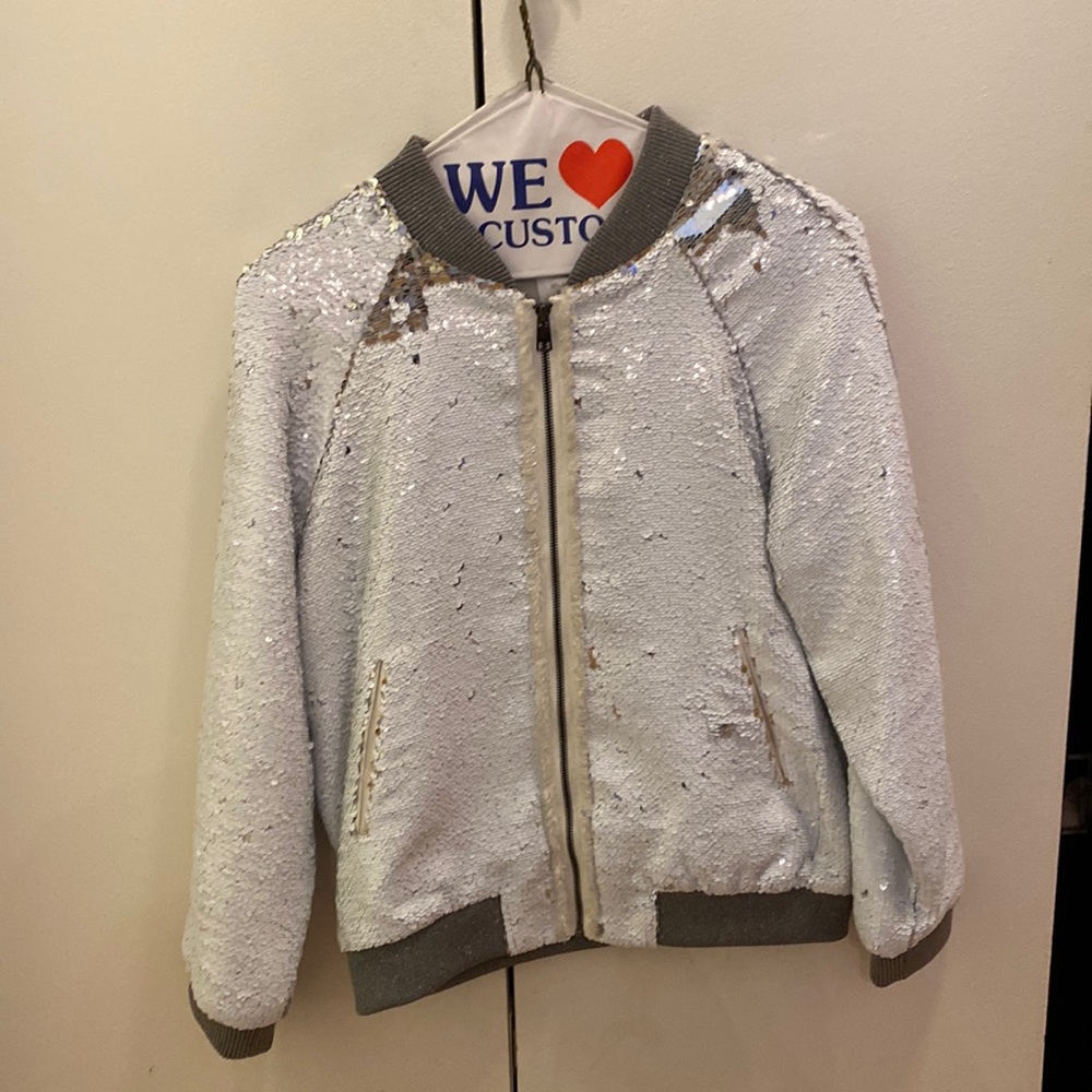 Jocelyn sequin bomber